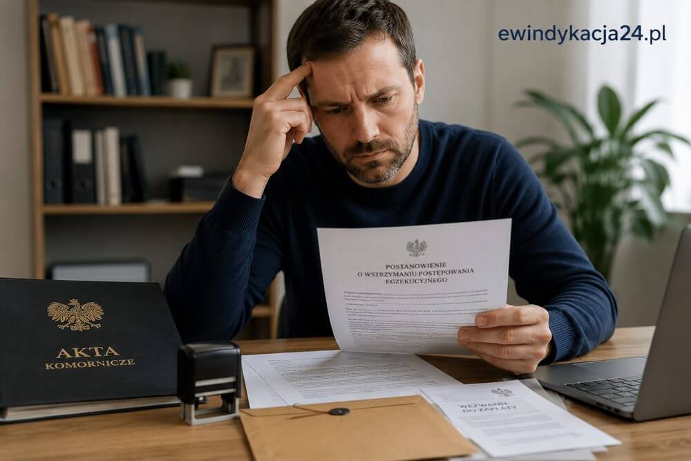 Wniosek o zawieszenie egzekucji – kiedy komornik musi wstrzymać działania?